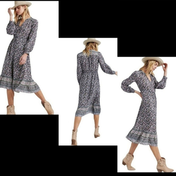 Lucky Brand‎ Boho Dress - Picture 1 of 8